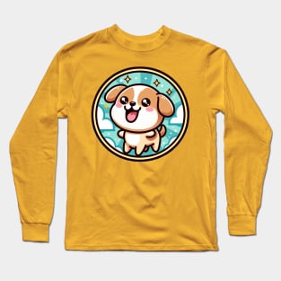 Cute Puppy Long Sleeve T-Shirt